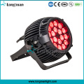 New Design 18PCS 10W RGBW Aluminum Garden Lighting LED Lamp